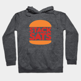 Stack Sats Burger Hoodie