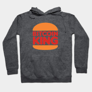 Bitcoin King Burger Hoodie