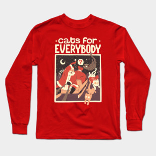 Cats for Everybody Long Sleeve T-Shirt