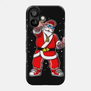 Hipster Santa Claus Phone Case
