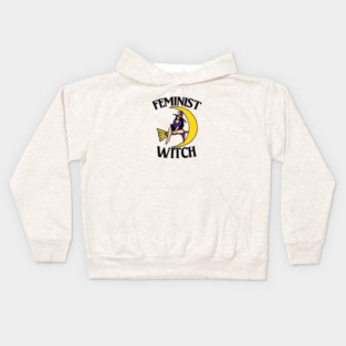 Feminist Witch Kids Hoodie