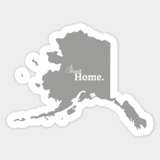 Alaska sweet home Sticker