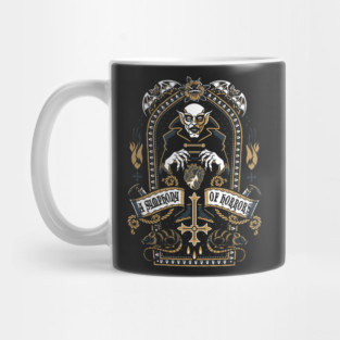 A Symphony of Horrors - Goth Horror Vampire Mug