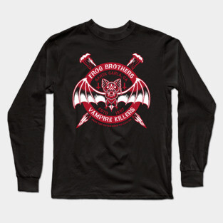 Vampire Killers (RED) - Retro 80's Horror Long Sleeve T-Shirt