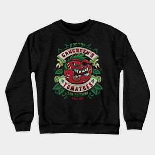 Genetically Mutated Tomatoes - Retro 90's Cartoon Crewneck Sweatshirt