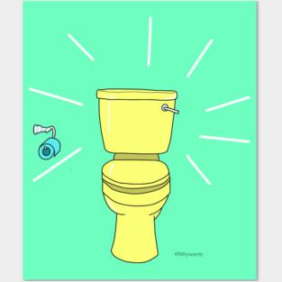 Toilet Posters and Art