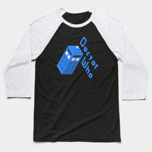 Tardis Baseball T-Shirt