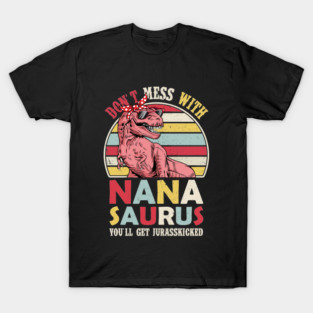 Grandma Saurus Shirt - Grandma Dinosaur Tee - Grandma T Rex Shirt - Nana Saurus - Granny Shirt - Grammy Tee - Grandma Birthday - Mothers Day T-Shirt