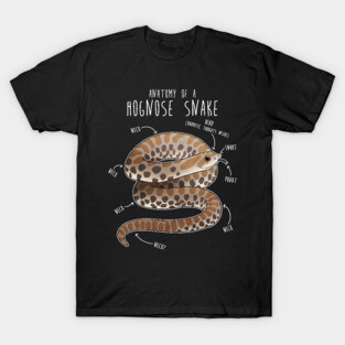 Anatomy of a Hognose Snake T-Shirt