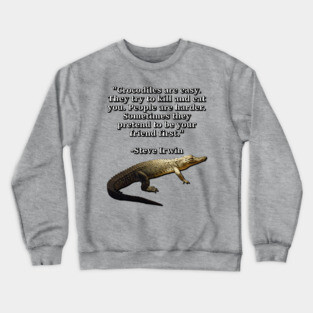 Morelet's Crocodile Crewneck Sweatshirt