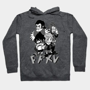 FFXV Toon! (B/W edition) Hoodie