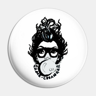 Afro Black Short Fro Bubble Gum Natural Hair Diva Pin