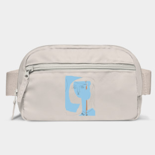 Picasso blue face Bag