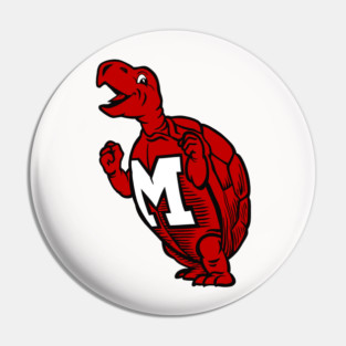 Maryland U Vintage Mascot -clean version Pin