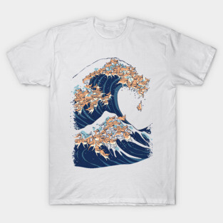 The Great Wave of Chihuahua T-Shirt
