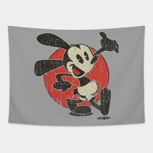 Oswald The Lucky Rabbit Keep Walking 1927 Tapestry