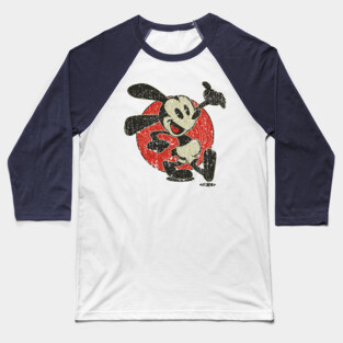 Oswald The Lucky Rabbit Keep Walking 1927 Baseball T-Shirt