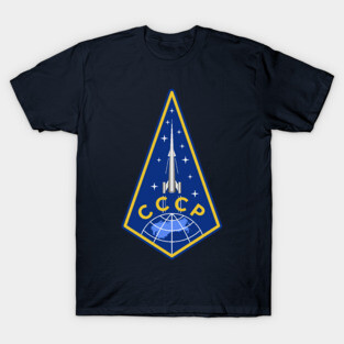 Soyuz Soviet Space Program Emblem - Cosmonaut, Space Exploration, Astronaut, Soviet Union T-Shirt