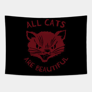 All Cats Are Beautiful - ACAB, Leftist, Socialist, Anarchist Tapestry