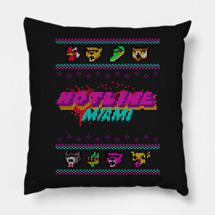 Hotline Christmas Pillow