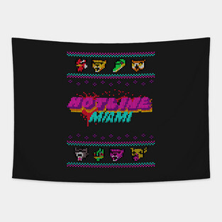 Hotline Christmas Tapestry