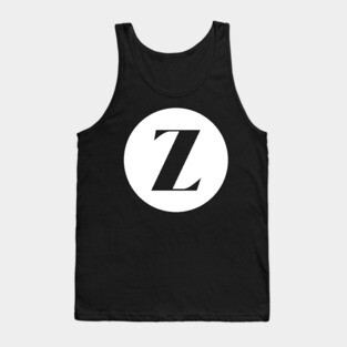 Z (Letter Initial Monogram) Tank Top