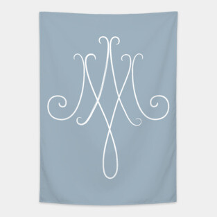 Virgin Mary Insignia Tapestry