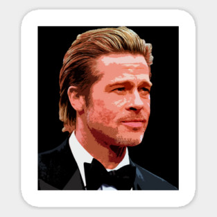 brad pitt Sticker