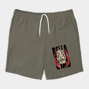 Bella Ciao Heist Print Shorts