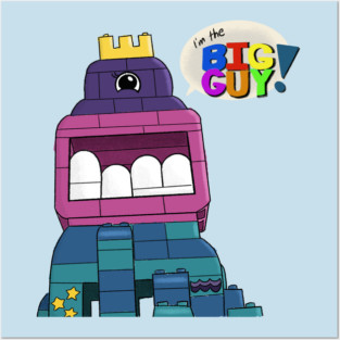 Lego Movie 2 Planet Duplo Alien Big Guy Posters and Art