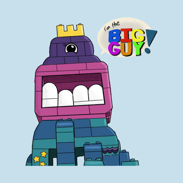 Lego Movie Planet Duplo Alien Big Guy Duplo Long Sleeve T