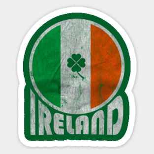 Vintage ireland Sticker