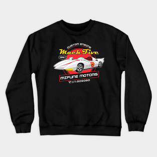 Mach Five - Mifune Motors - Speed Racer Crewneck Sweatshirt