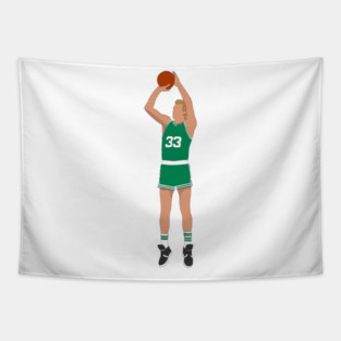 Larry Bird Tapestry