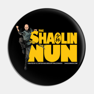 Main Logo with white lettering Pin