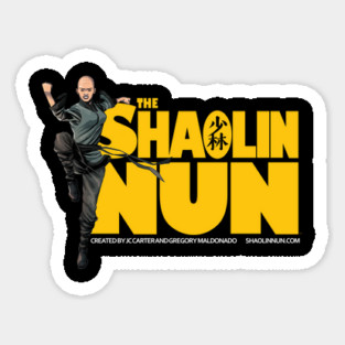 Main Logo with white lettering Sticker