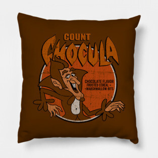 Vintage Count Chocula Pillow