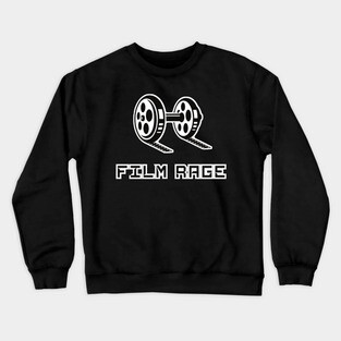 Film Rage Logo Transparent Crewneck Sweatshirt