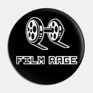 Film Rage Logo Transparent Pin