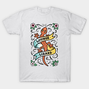 Lounge Lizard - Gekko T-Shirt