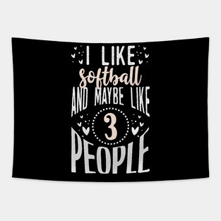Softball Tapestry