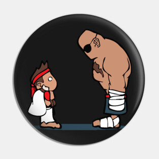 Ryu vs Sagat Pin