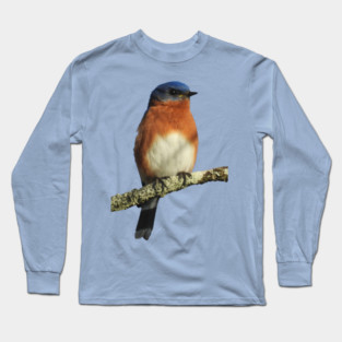 Eastern Bluebird Long Sleeve T-Shirt
