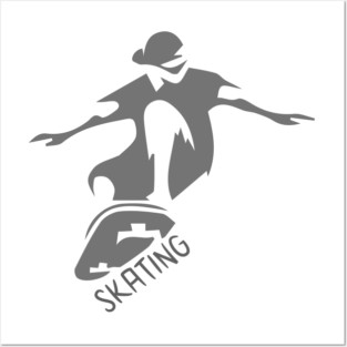 Skateboarding Posters and Art