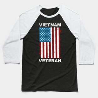Vietnam Veteran Baseball T-Shirt