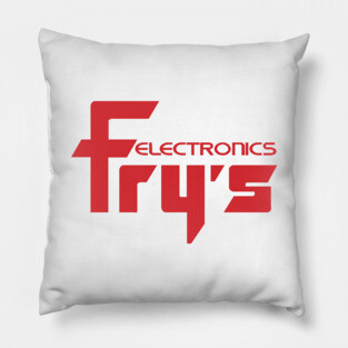 Fry's Electronics Store Pillow