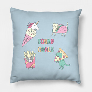 Squad Goals Pillow