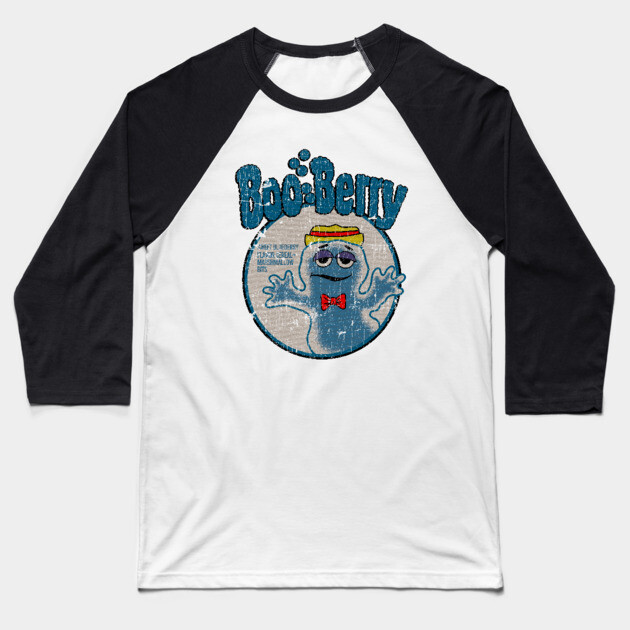 Vintage Boo-Berry Cereal Baseball T-Shirt TeePublic