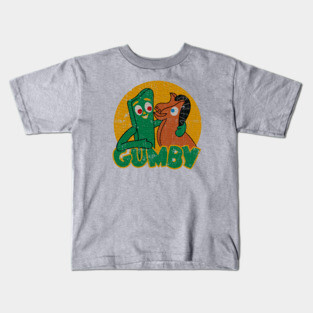 Vintage Gumby Kids T-Shirt
