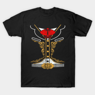 Dia De Los Muertos Mariachi Costume T-Shirt